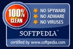 Certified Clean by Softpedia.com